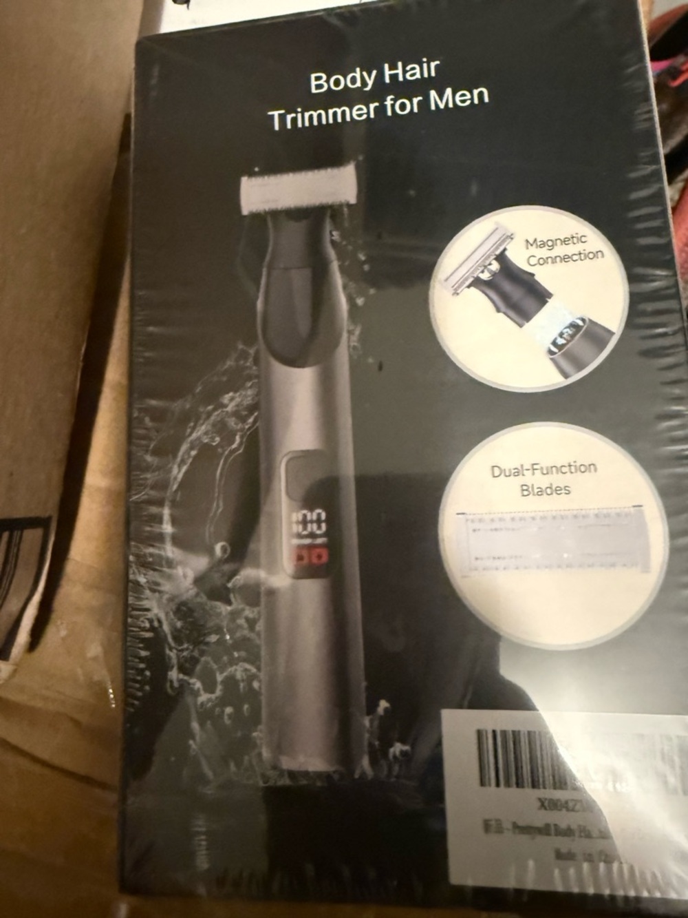 Body Hair Trimmer for Men - Gray